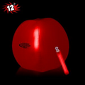 12" Inflatable Beach Ball w/ Red Light Stick